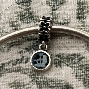 💯 Authentic Pandora Retired Aquarius Cameo Dangle Charm